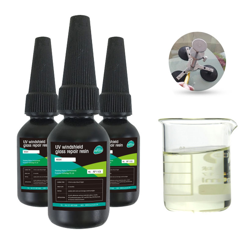 High Performance Car Windshield Repair Glue UV Adhesive Specially for crack repair