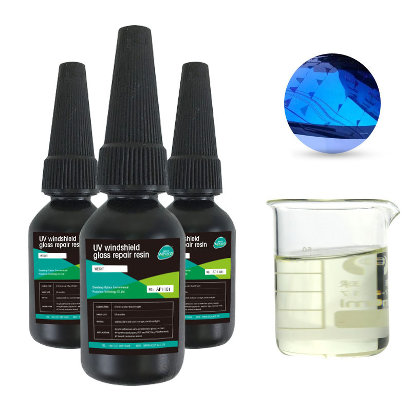 High Performance Car Windshield Repair Glue UV Adhesive Specially for crack repair