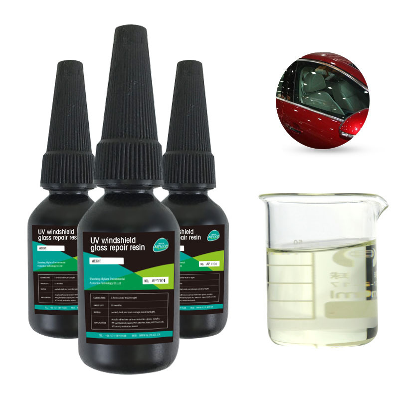 High Performance Car Windshield Repair Glue UV Adhesive Specially for crack repair