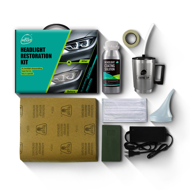 High Spec headlight renovation kit Unique Formula Headlight repair and restoration kit