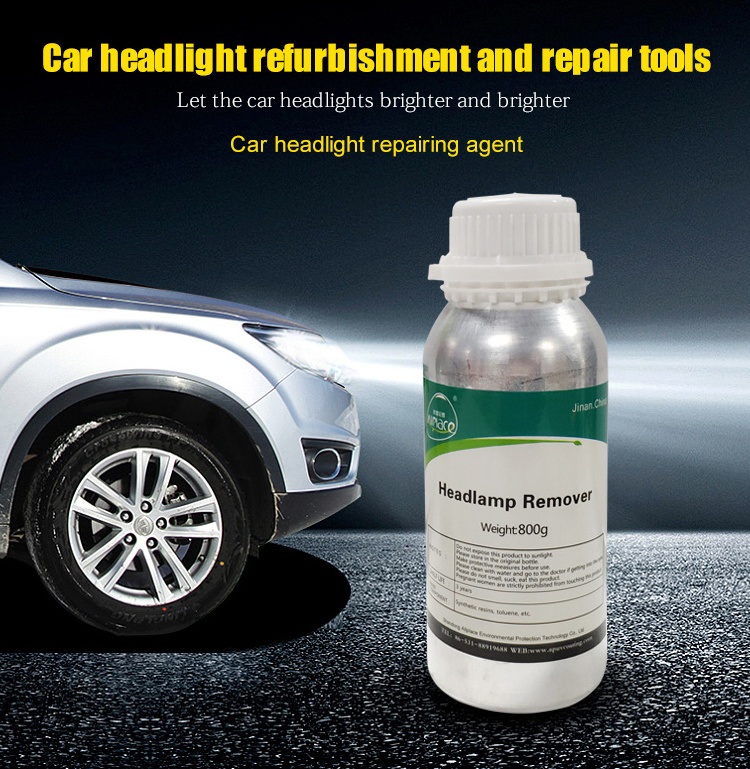 Allplace Car Auto Headlight Restorer Cleaner Lens Restoration Polish Kit Removes Haze