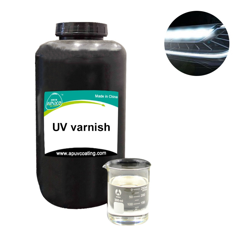 Headlight Restoration Liquid UV Automotive Varnish UV Car Headlight Varnish