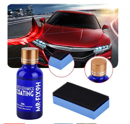 Mr. Fix 30ml 9H Car Polish Liquid Ceramic Coat Super Hydrophobic Coating Kit