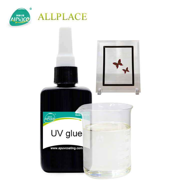 UV Glue For Tempered Glass To Photograph Paper