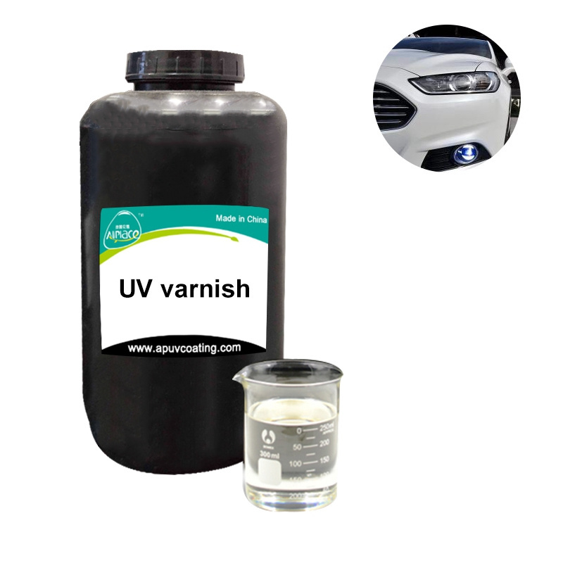 Headlight Restoration Liquid UV Automotive Varnish UV Car Headlight Varnish