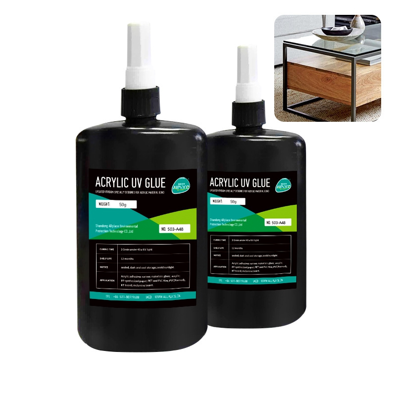 Allplace Shadowless Glue Craft Glass Crystal Uv Glue Adhesive