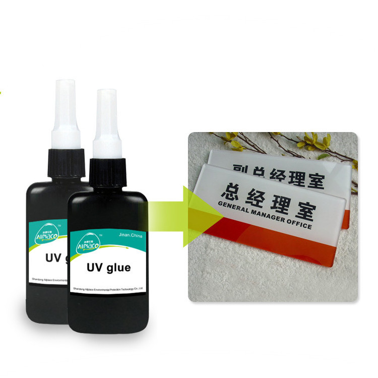 Allplace Supply 5 Seconds Plastic Welding Glass UV Glue for Acrylic Glass Plastic etc