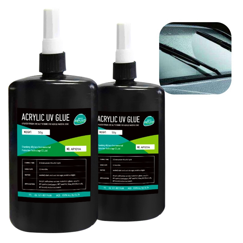 60cps 15ml Bottle Type Car Glass Crack Repair Resin Windscreen Uv Glue