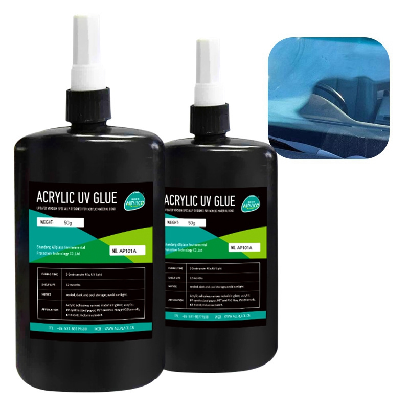 60cps 15ml Bottle Type Car Glass Crack Repair Resin Windscreen Uv Glue