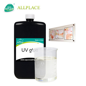 Transparent Liquidl Adhesive UV Glue For Glass to Photograph Paper