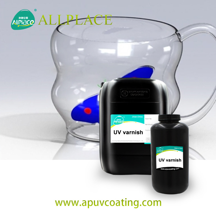 Uv Varnish Sublimation Uv Protection Coating Chemicals for Ceramic Tile / Metal and Glass Top Coat