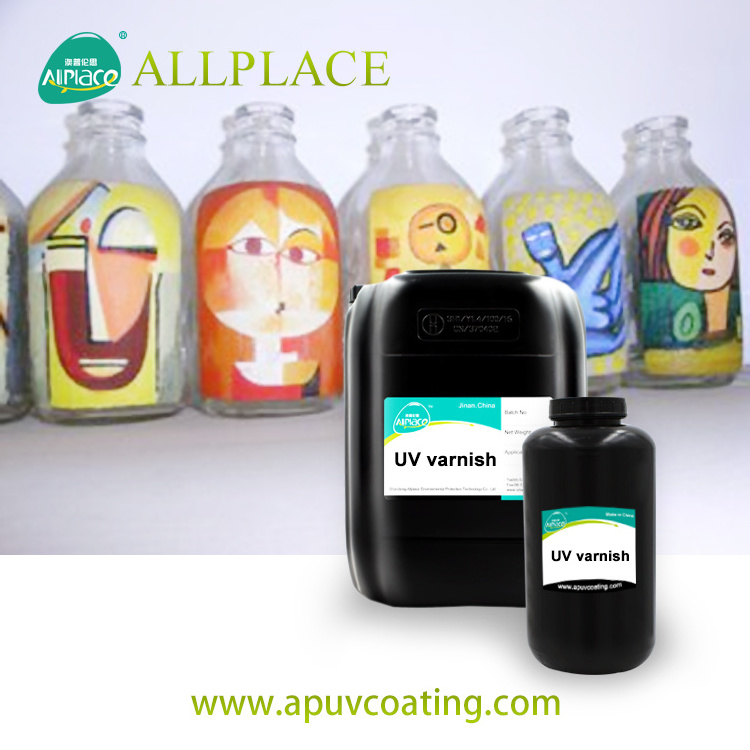 Uv Varnish Sublimation Uv Protection Coating Chemicals for Ceramic Tile / Metal and Glass Top Coat