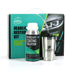 Super Clear Headlight Cleaning Restoration Tool Kit High Gloss High Transparency Car PC Headlamp repair machine