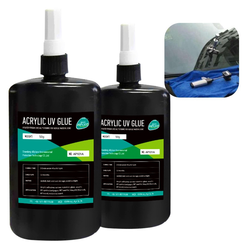 Allplace Windscreen Windshield Cracked Glass Repair Resin Car Kit Wind Glass Glue for Chip & Crack Repair