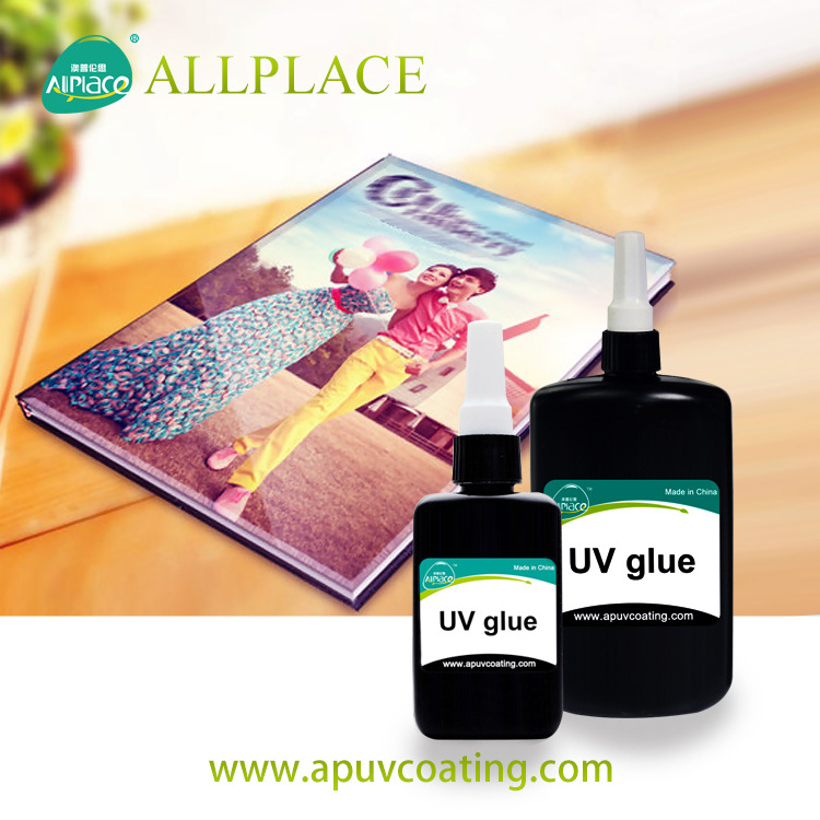 Transparent Liquidl Adhesive UV Glue For Glass to Photograph Paper