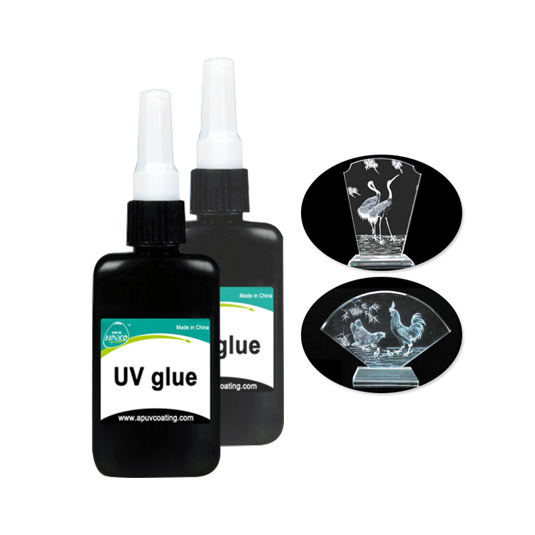 Allplace Shadowless Glue Craft Glass Crystal Uv Glue Adhesive