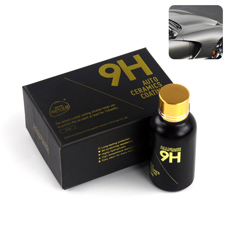 All Nano Ceramic 9H coating for cars Super Hydrophobic Stain Repellent Nano Coating