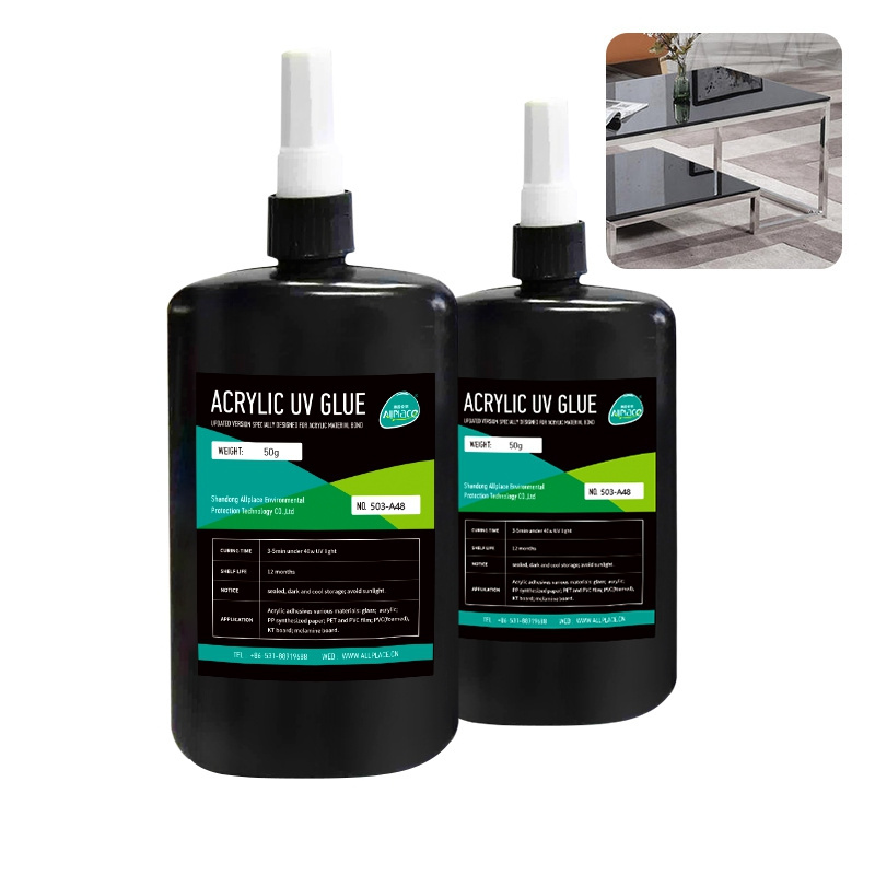 Allplace Shadowless Glue Craft Glass Crystal Uv Glue Adhesive