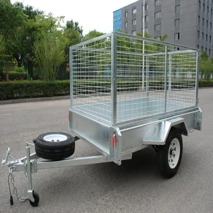 China New Hot Dipped Galvanized farm/truck/utility/small car Trailer