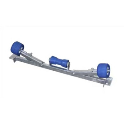 Boat Trailer Bottom Support Bracket with Keel Rollers