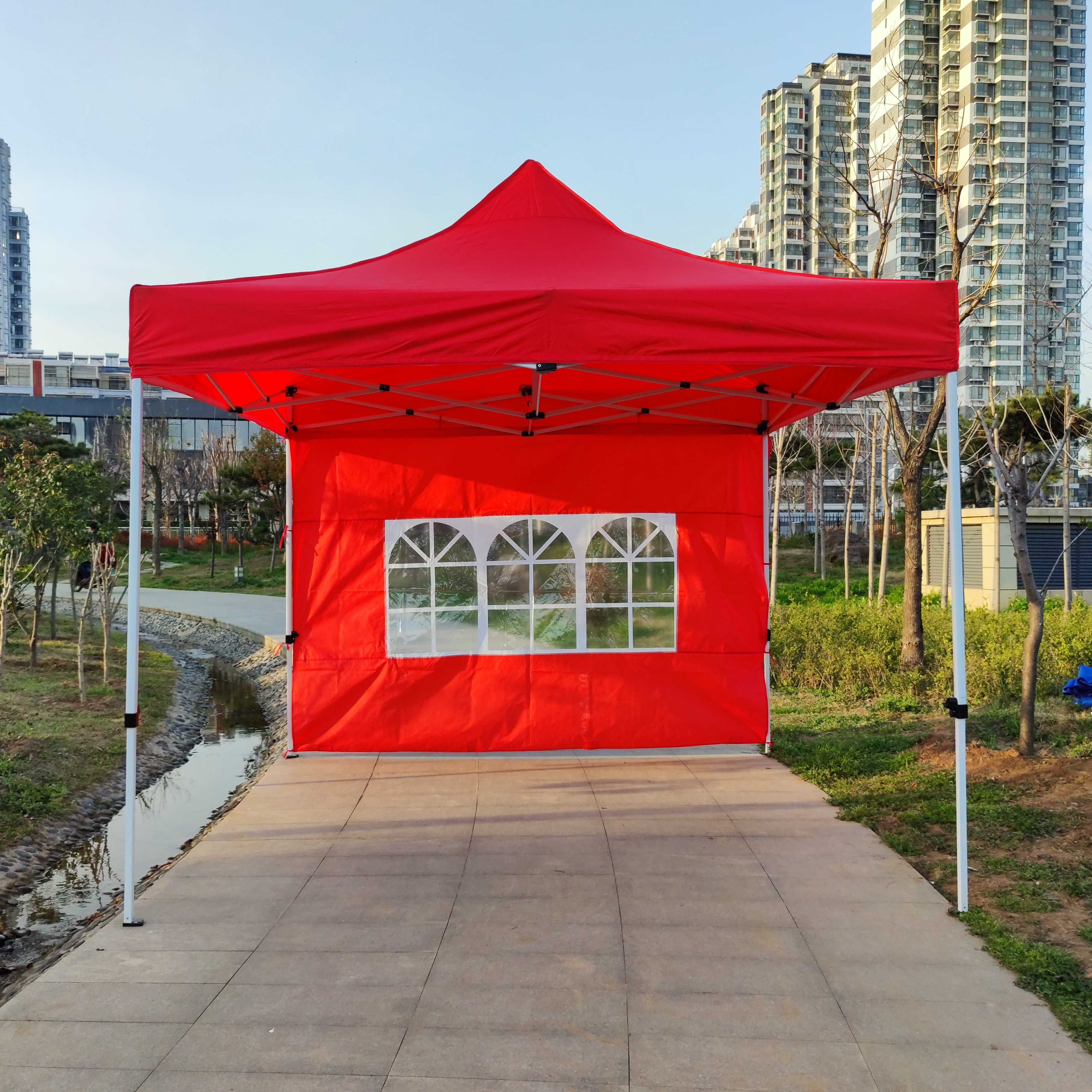 folding tent steel tents for events outdoor sun shade canopy tent