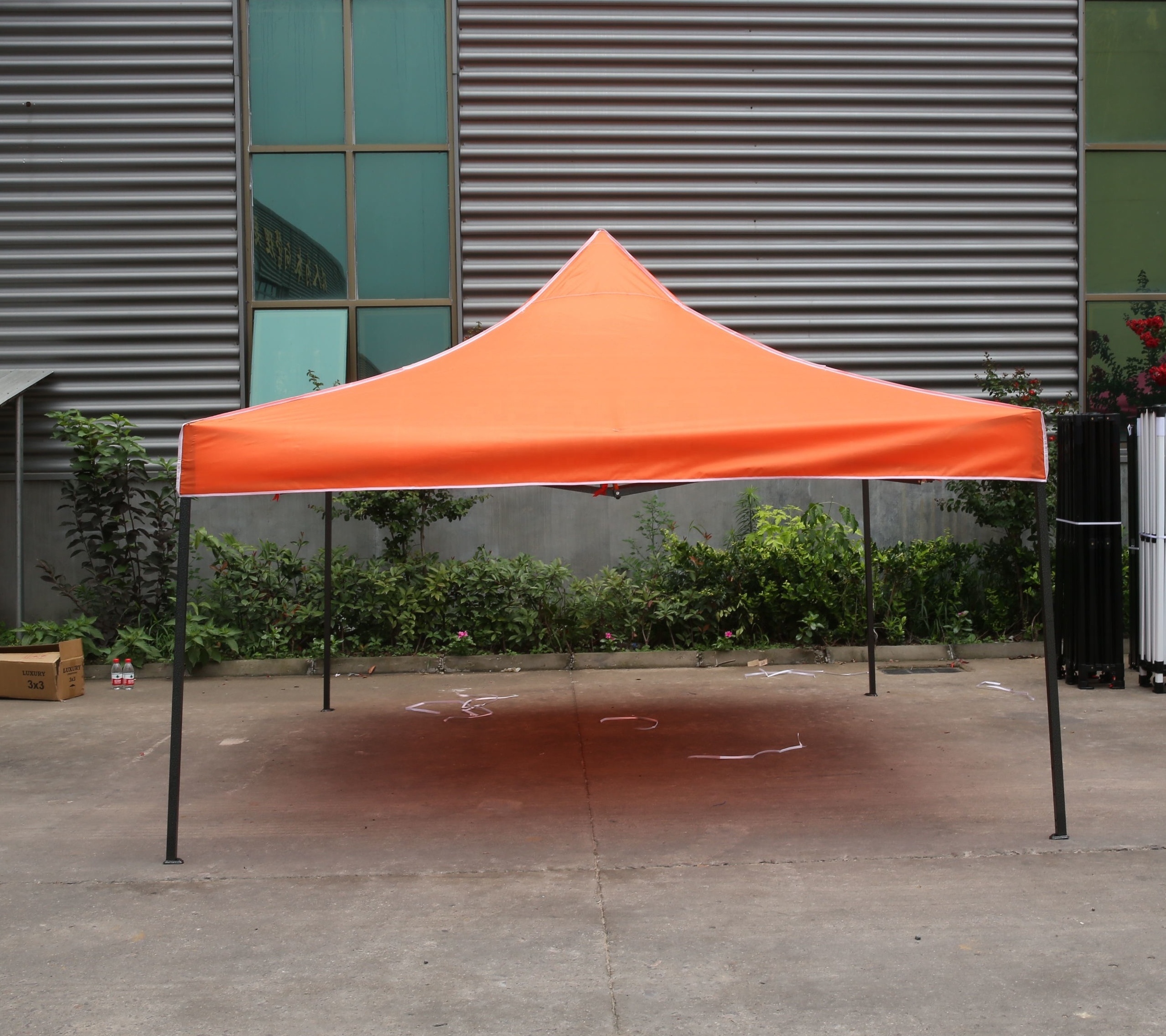 High Quality large portable pop up hexagonal gazebo 6x3