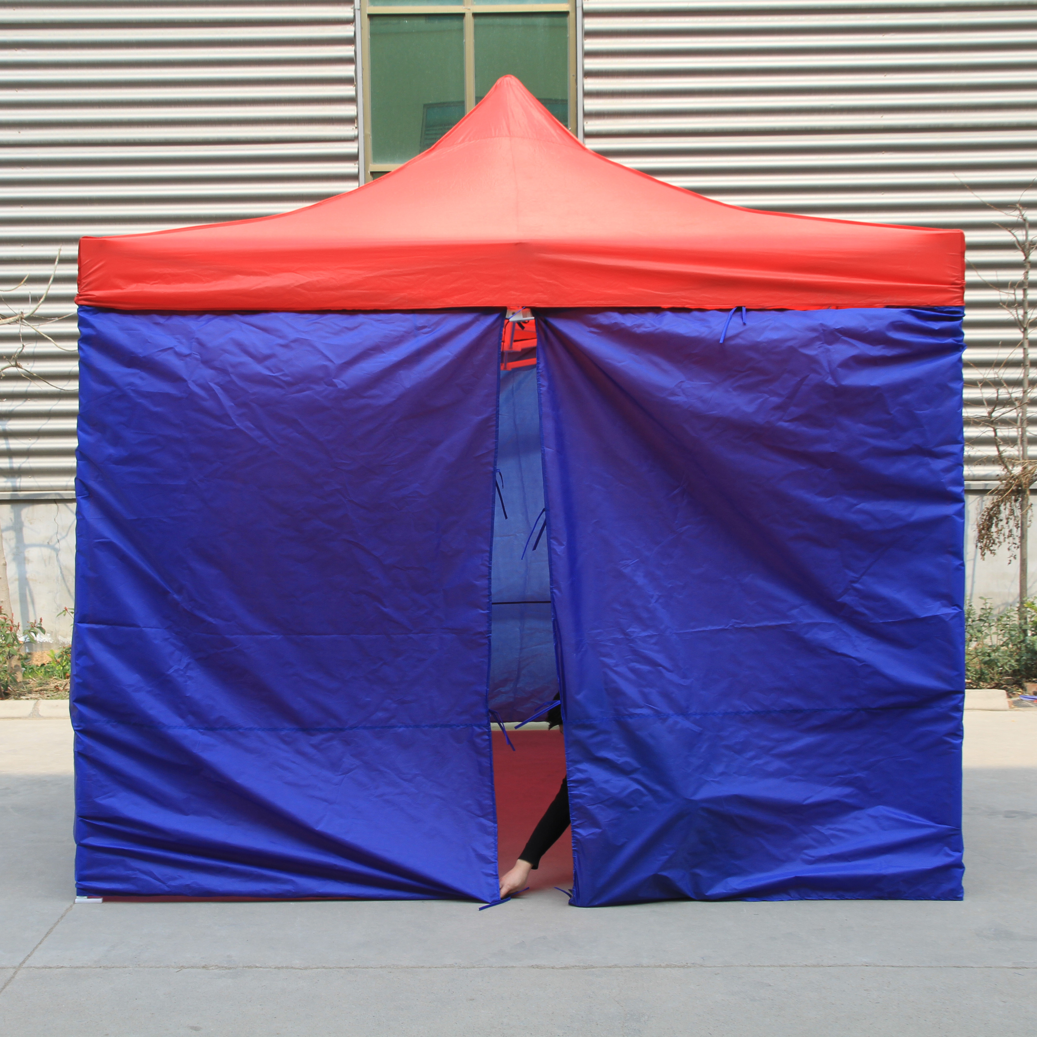 Customized 20x20 gazebo luxury trade show canopy tent 4 sides