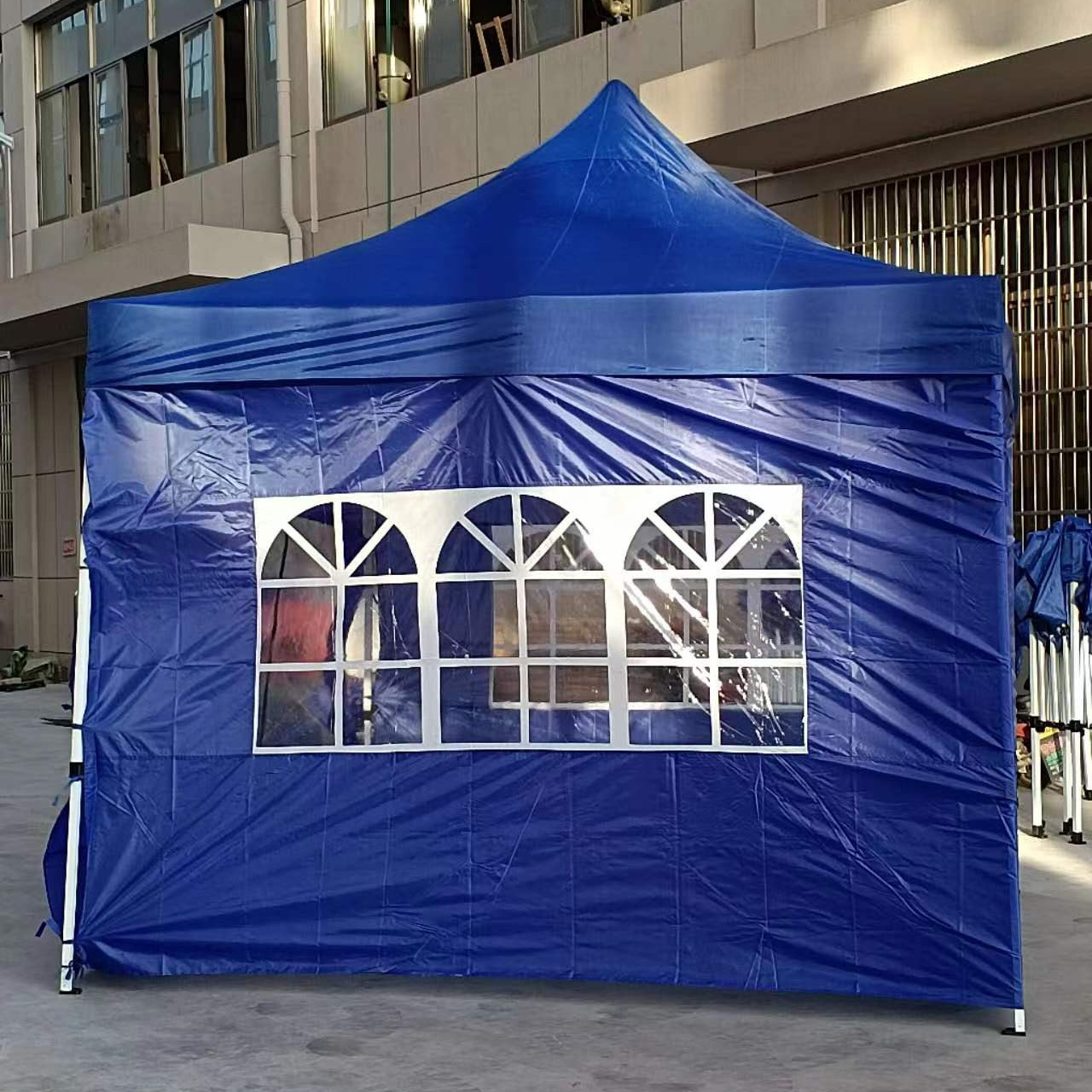 Custom Pop Up Canopy Tent - Folding Canopy with Sidewalls Church Window - Cater Party Wedding BBQ Outdoor Events Gazebo 10x20