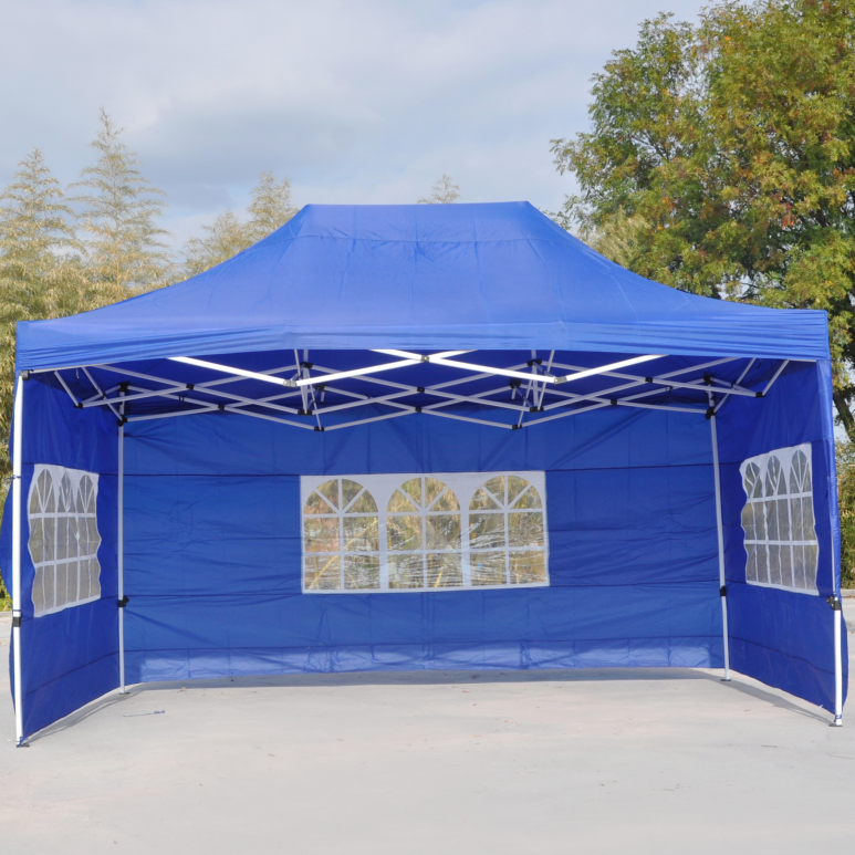 Customized 20x20 gazebo luxury trade show canopy tent 4 sides