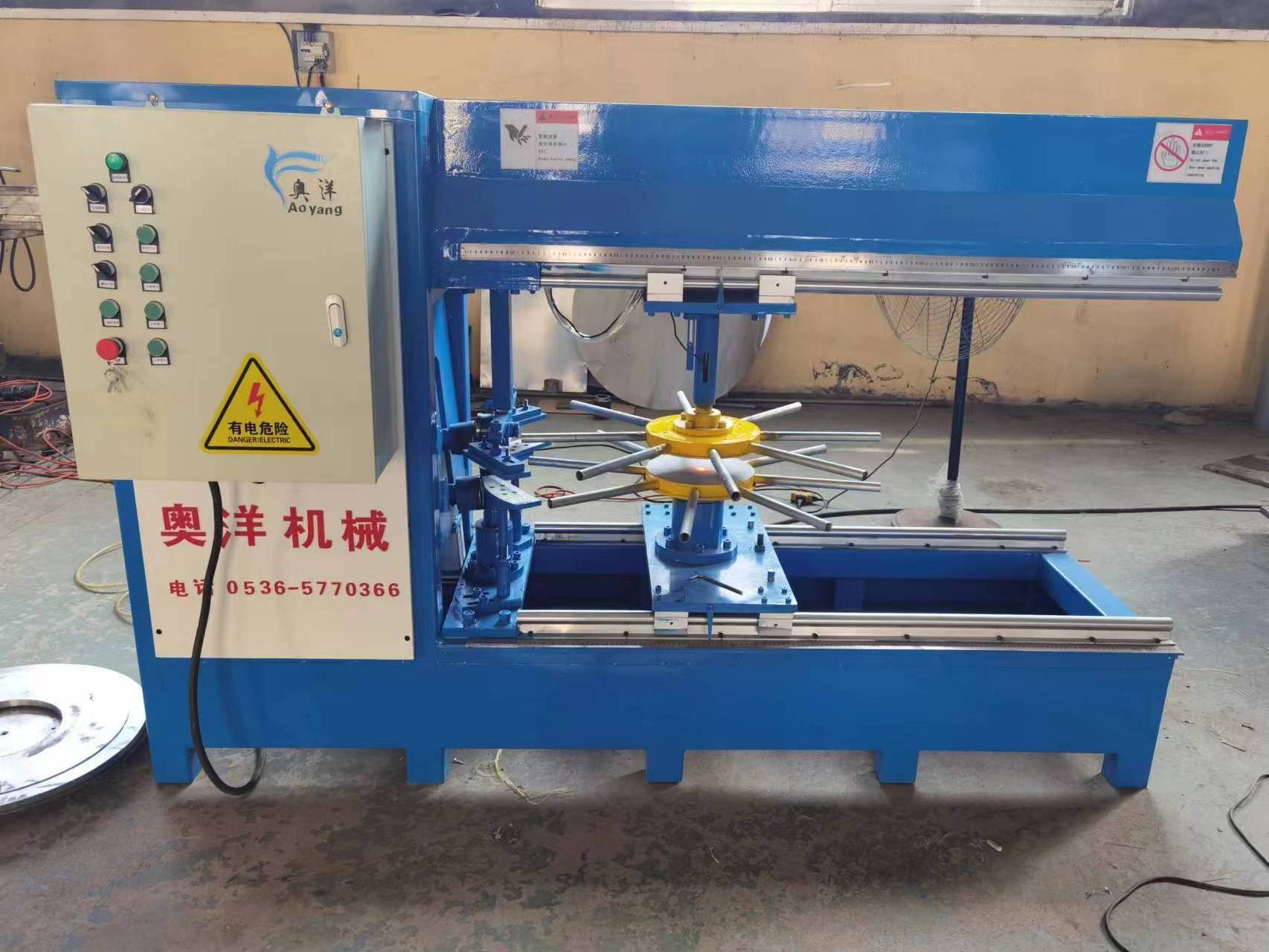 Fully Automatic Hydraulic Constriction Tank End Forming Machine for solar system production line