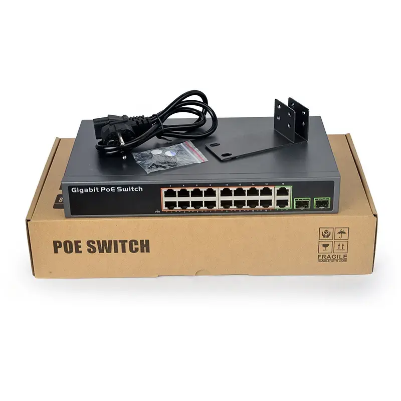 SDAPO PSE3216S 1000M 16 port reverse power supply POE switch