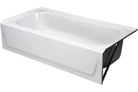 High Quality Best Design Enameled Cast Iron Bathtub with Skirt Rectangle Metal Tub for Europe American market