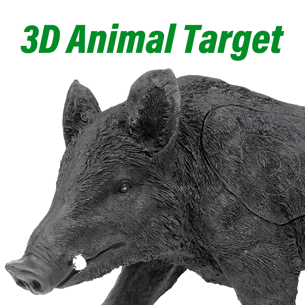 Archery Target PUR Foam Material Durable Javelina Target Hunting Target for Backyard Bow Shooting