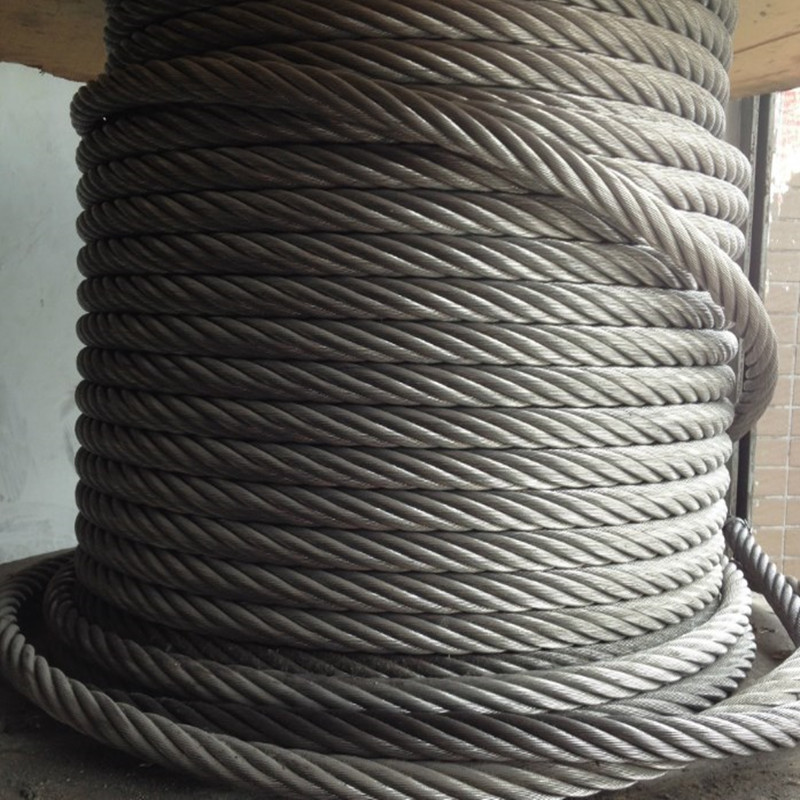 Professionalmanufacturer of Elevator Steel Wire Rope 8X19s+FC 12 mm Steel Rope