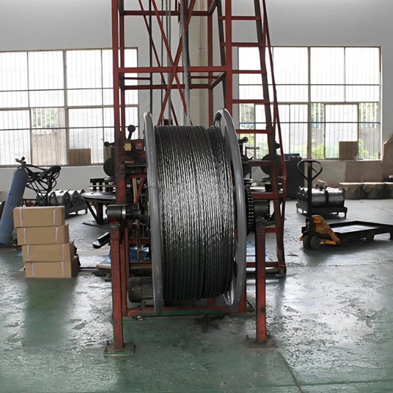 Steel Cable Carbon Elevator Crane Plastic Coated Galvanized Steel Wire Steel Rope