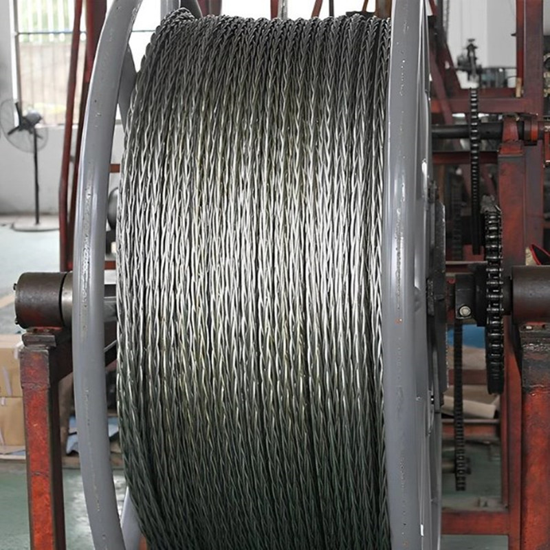 Steel Cable Carbon Elevator Crane Plastic Coated Galvanized Steel Wire Steel Rope