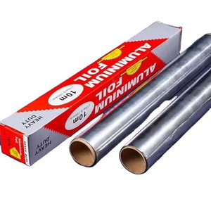 Aluminum Foil Paper Food Pack Cook Baking BBQ Grill Silver Baking Tinfoil Paper Barbecue Chicken Paper Wrappers