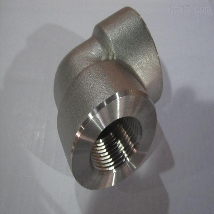 Dn50 80 100 304 Stainless Steel Screwed Threaded 90 Degree Equal Elbow