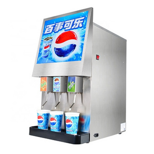 Commercial automatic cool soda dispenser machine soda fountain dispenser drinking machine