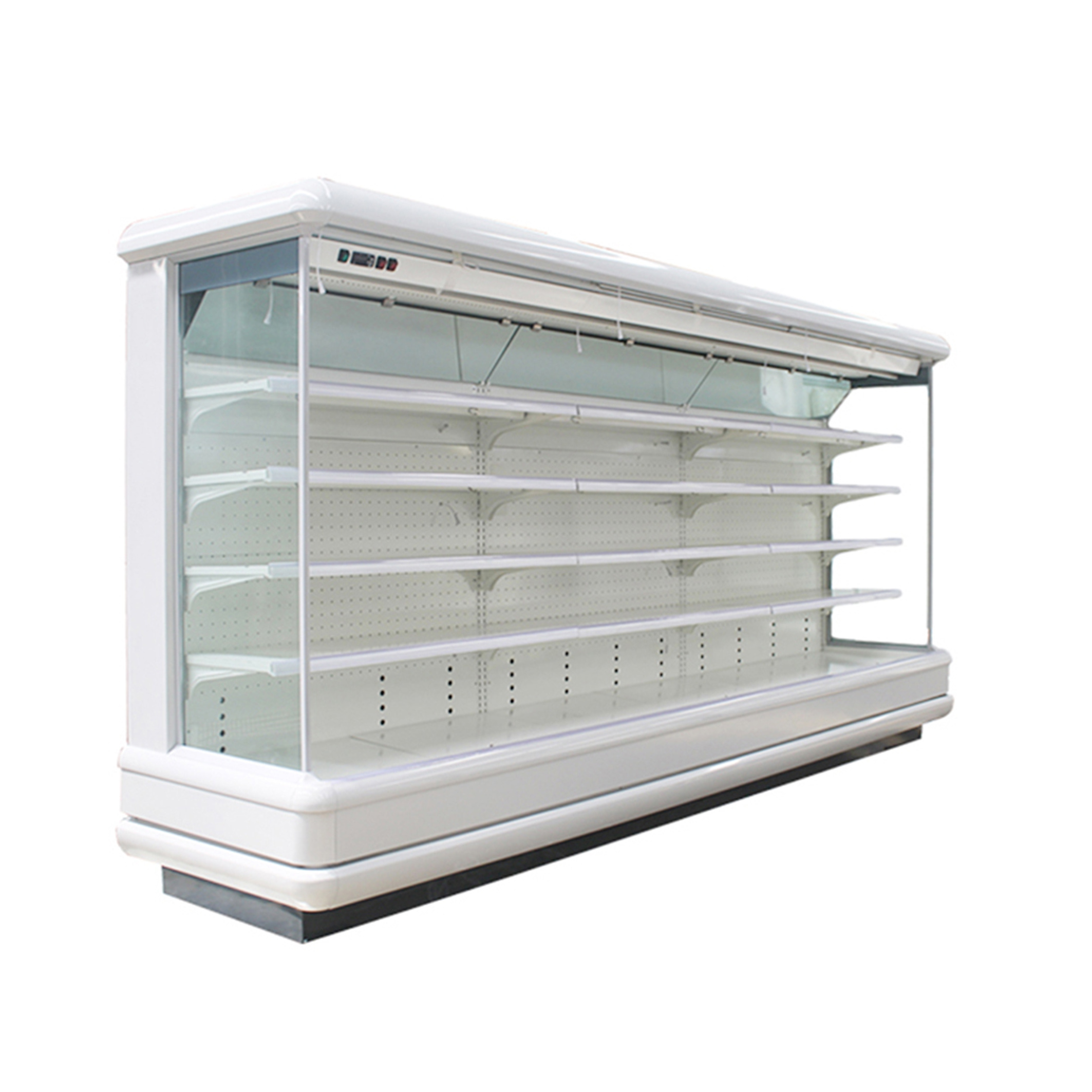 Custom Refrigerator Supermarket Fruit Display Fridge Freezer Vegetables Chiller Refrigerator With Good Quality