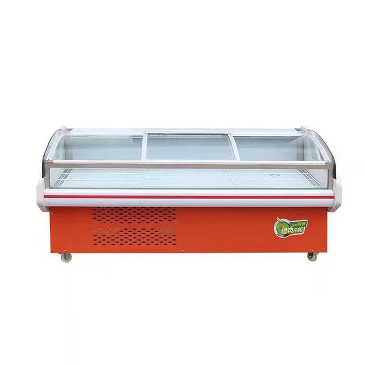 Supermarket Commerical Meat Display Freezer Fish Counter