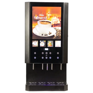 Commercial Vending Machines Automatic Coin Bill Cappuccino Coffee Machine Instant Coffee Vending Machine