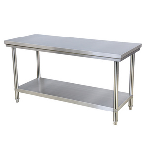 Restaurant Hotel Equipment Supplies Stainless Steel Folding Work Table Catering Table