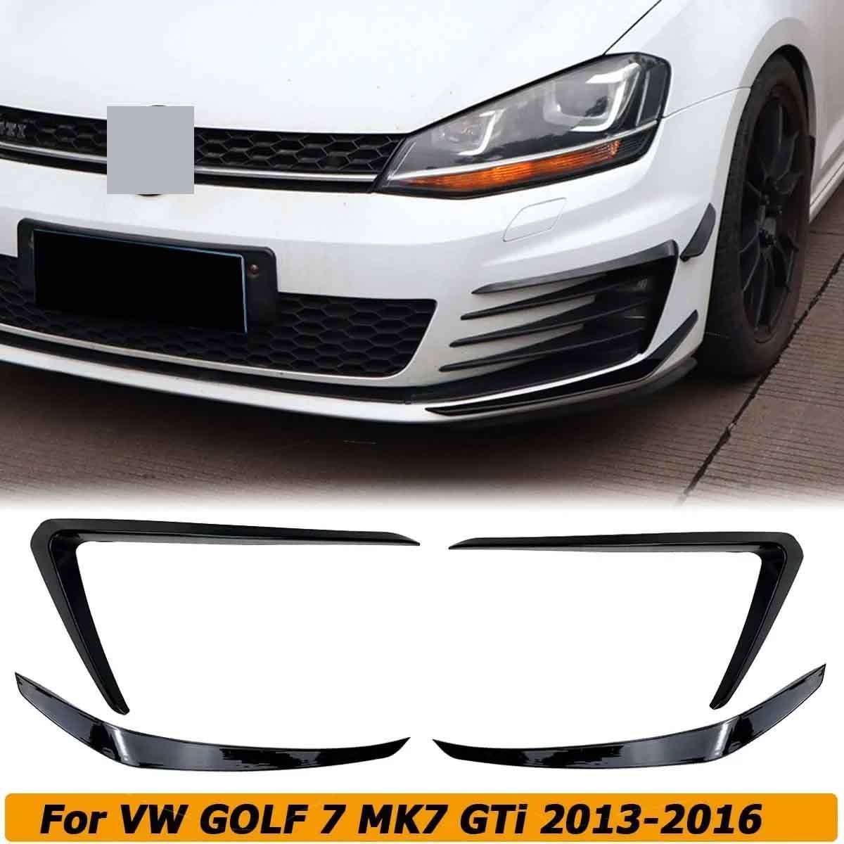 Front bumper separator Volkswagen for Golf 7 MK7 GTi 2013-2016 Trim flap canard body kit