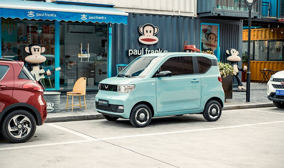 Wuling Hongguang MINI EV New Energy Electric 2-door Car Small Cheap Personal Pure Electric Car Made in China