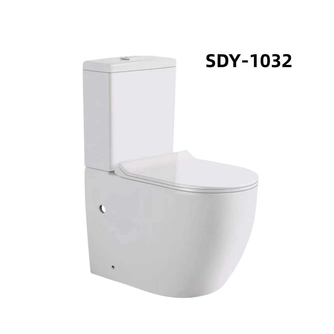 SDAYI ceramic toto toilet sanitary ware black color wc toilet bowl bathroom color  japanese rimless   two piece wc toilet