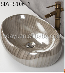 hot sale ceramic marble color wash basin bathroom stone basin with cheap price in indian