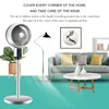 Outdoor solar air cooler rechargeable wholesale electric fan with remote led light