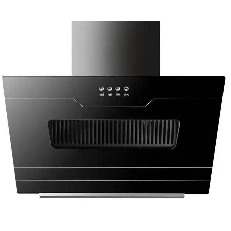 Modern High quality types kitchen chimney wholesale custom cooker hood island curve glass kitchen range hood extractor