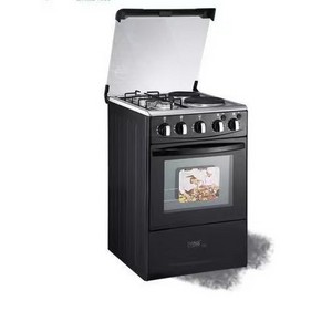 Free Standing Gas Stove And Oven Stainless Steel Kitchen Gas Range Built-in Oven Stove Cooker With Oven And Grill